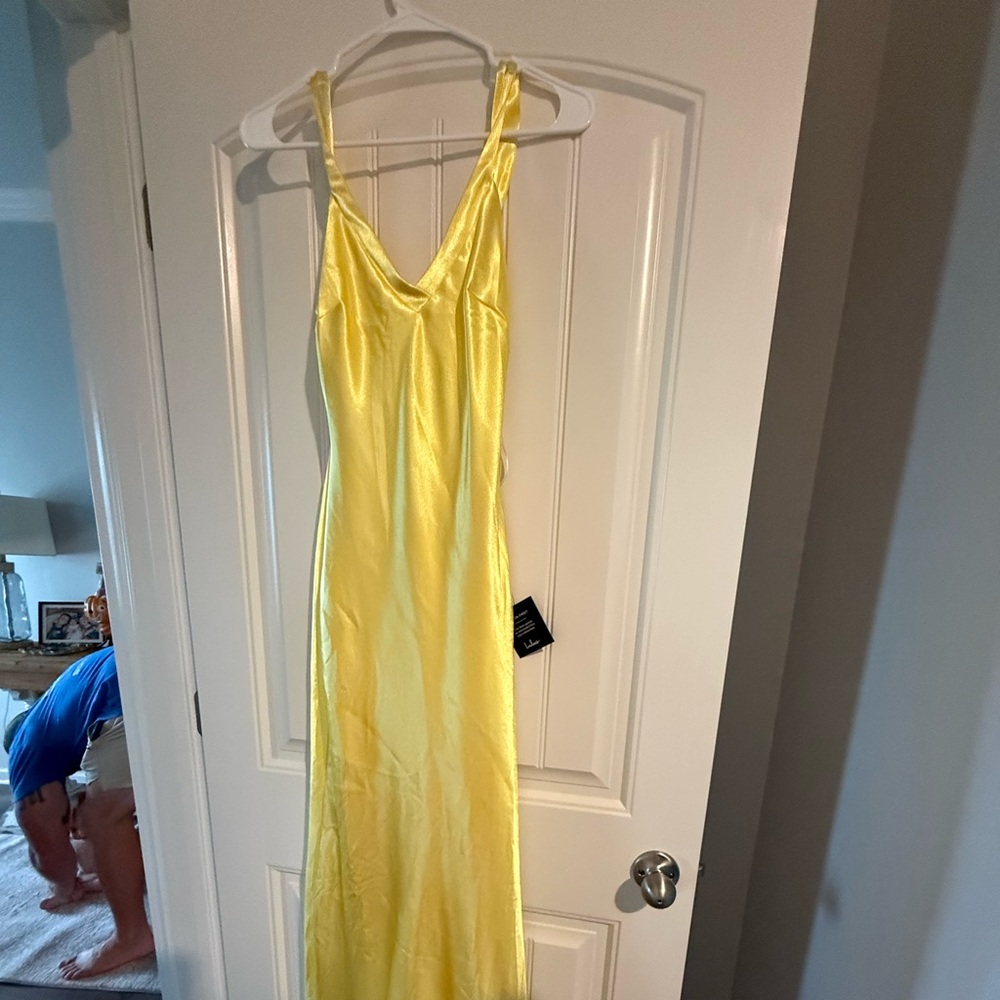 Lulu's Sunny Yellow Maxi Dress